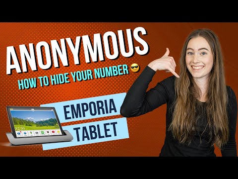 Emporia Tablet - How to hide your Phone number • 📱 • 👤 • 📞 • Tutorial