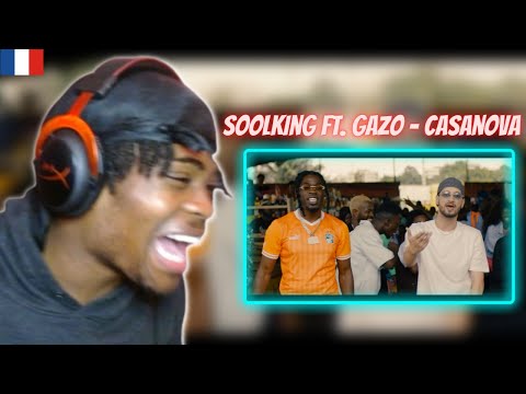 Soolking ft. Gazo - Casanova [Clip Officiel] | REACTION