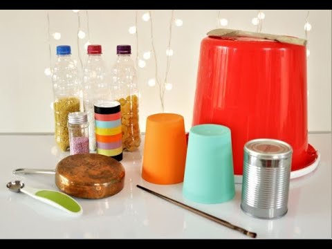 Songs with Home-made Musical Instruments - Waltham Forest Music Service, Maya Sapone August 2020