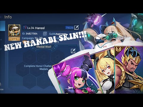 NEW HANABI SKIN WITH NEW MARKSMAN | 30++ MINUTES OF GAMEPLAY | MOBILE LEGENDS ADVENTURE