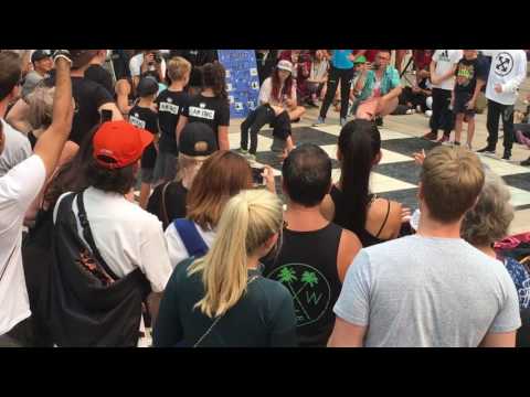 VSDF Vancouver Street Dance Festival kids battle 3-way finalists 2017