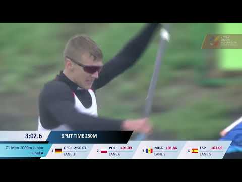 C1 Men 1000m Junior – Final A / 2022 ICF JUNIOR & U23 CANOE SPRINT WORLD CHAMPIONSHIPS