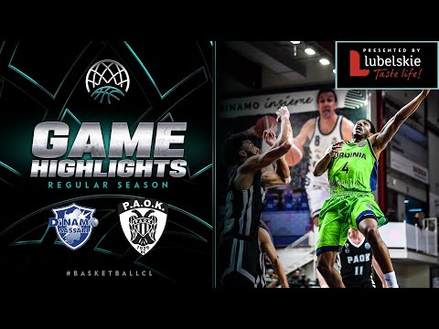 Dinamo BDS Sassari v PAOK mateco | Week 7 | Highlights - Basketball Champions League 2022/23