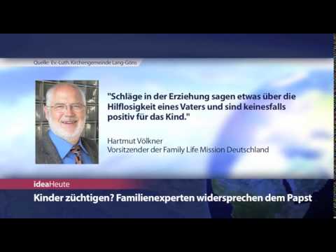ideaHeute vom 06 02 15 Obama & Religionsfreiheit - Kinder züchtigen? Papst erntet Widerspruch