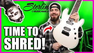 Video thumbnail for MY NEW GUITAR! STERLING BY MUSIC MAN JASON RICHARDSON 7 by Xander Raymond Charles