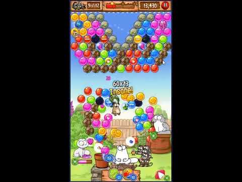 Simon's Cat Pop Time Level 258 - NO BOOSTERS 😺 | SKILLGAMING ✔️