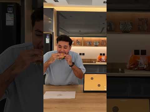 الي يخلص البرقر أول يفوز 🍔🏆