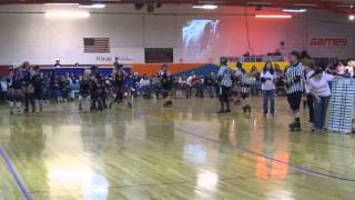 preview picture of video 'Gem City Rollergirls vs ROCK  05-11-2013 - H1J01 - Spacey'