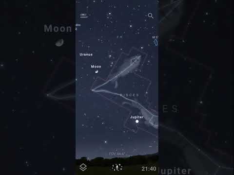 Check out this App!! Stellarium – real-time virtual star map follows your phone movements