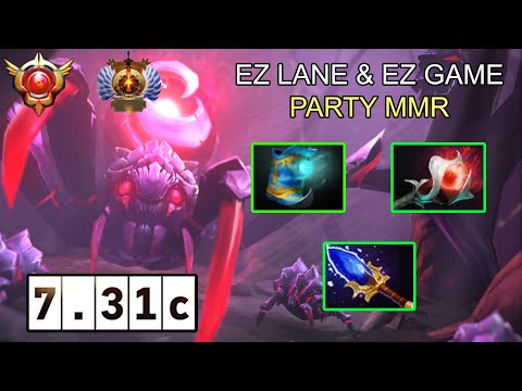 Grandmaster Broodmother - Party MMR - EZ LANE & EZ GAME (0197)