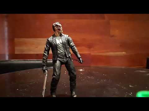 Terminator vs ironman stop motion