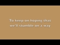 Maintain Consciousness - Reliant K (lyrics)