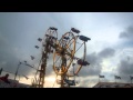 Double Ferris Wheel Amusement Park Carnival Ride