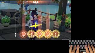 純白での瞑想 Falk様作 4-4 手元