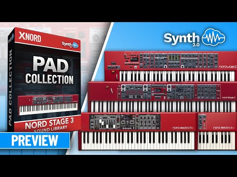 ASL010 - Pad Collection V1 - Nord Electro 6 Series ( 22 presets ) - Video Preview 2
