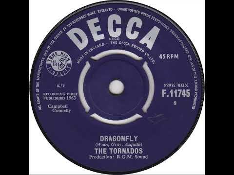 UK New Entry 1963 (217) The Tornados - Dragonfly