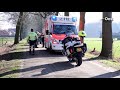 Wielrenner met traumaheli naar ziekenhuis na val door hond