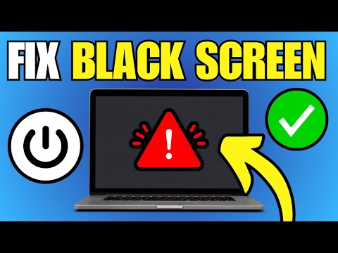How To Fix Laptop Power On But Display Black Screen