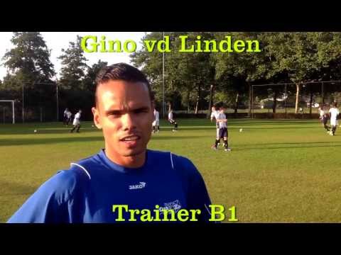 Start jeugdtrainingen en wedstrijd XerxesDZB D1 tegen Feyenoord. Interview met B1 trainer Gino.