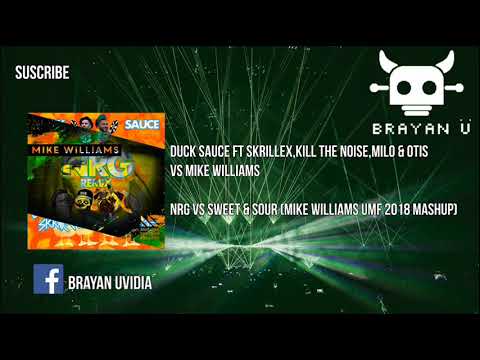 Duck Sauce & Skrillex vs Mike Williams- NRG vs Sweet & Sour (Mike Williams Mashup)