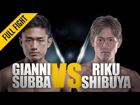 Gianni Subba vs Riku Shibuya full fight