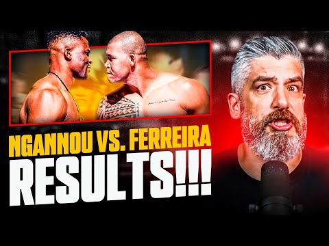 LUKE THOMAS *LIVE* | Francis Ngannou vs Renan Ferreira | Live Results