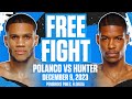 Rohan Polanco Vs Keith Hunter DEC 9 2023 FREE FIGHT