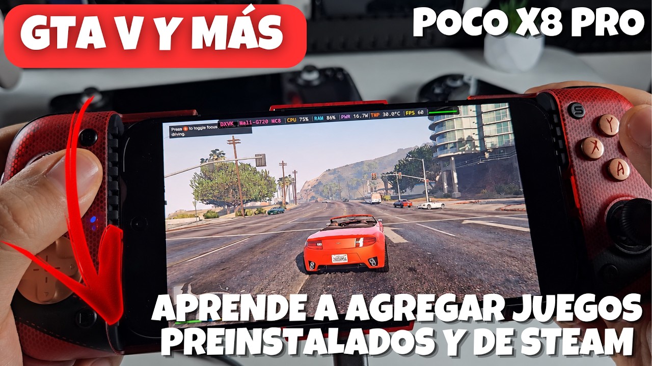 🔥 Como Jugar GTA V en Android | Y otros juegos de PC