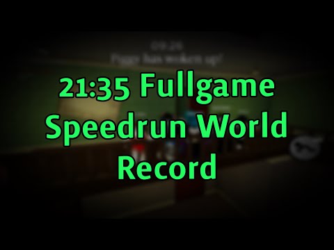 [Former WORLD RECORD] 21:35 PIGGY FULL GAME SPEEDRUN (NO GLITCHES)