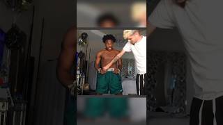 IShowSpeed doing the viral wax challenge