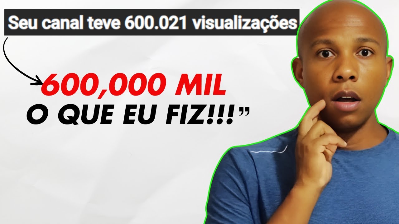 AUMENTE SUAS VISUALIZAÇÕES NO YOUTUBE EM TEMPO RECORDE! Você vai se surpreender!