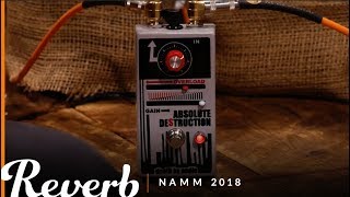 Video thumbnail for Death By Audio Absolute Destruction | Winter NAMM 2018 by Reverb