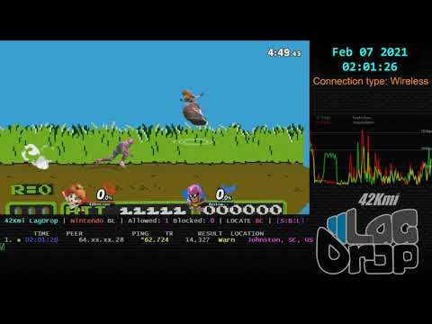 @LagDrop #SmashBros - 2021-02-07 - 10.1.0 - RezLow [Johnston, SC, US] lag