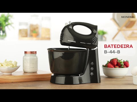 Video thumbnail of Batedeira Mondial B-44B 400W