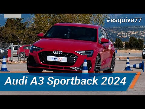 Audi A3 Sportback 2024 – Maniobra de esquiva (moose test) | km77.com