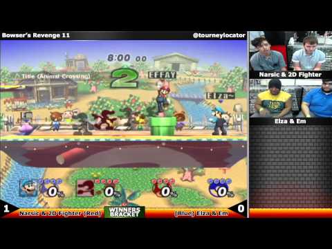 BR11 PM - Narsic & 2D Fighter vs Em & Elza - Winners Bracket