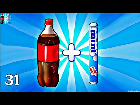Drop And Explode: Soda Geyser -Coca cola and mint experiment Gameplay | Walkthrough Gameplay Part 31