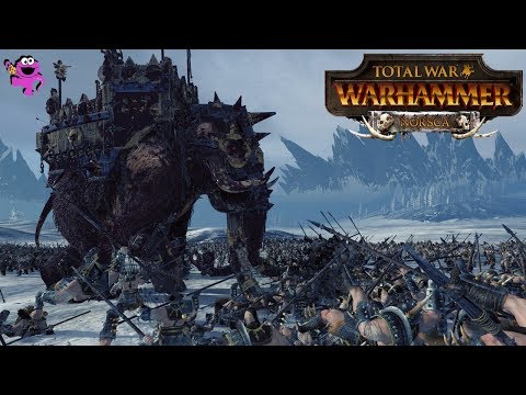 10000 BC Hunt of the Mammoth Herd - Total War Warhammer Norsca DLC Gameplay