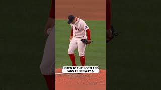 The Tartan Army took over Fenway Park ????