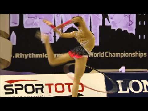 KHATTAB Nourhal Hatem (EGY) - 2014 Rhythmic Worlds, Izmir (TUR) - Qualifications Hoop