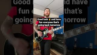 Schools out forever #alicecooper #schoolsout #guitar