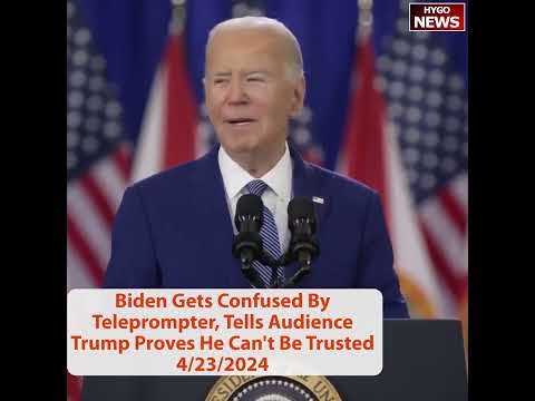 Biden Confused: Trump Proves We Can't Be Trusted, Free College Wouldn't Cost Taxpayers