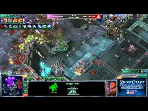 ► SHOUTcraft - SCi4 - Finals : Stephano vs ThorZaIN G4