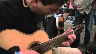 Burchette Octave guitar played by Ben Watlington Merlefest 2013