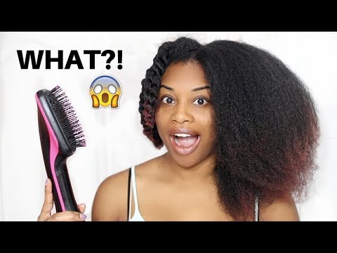 I CANT BELIEVE THIS BLOWDRYER BRUSH! | Revlon One Step...