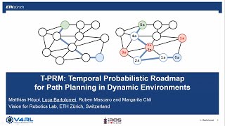 IROS 2022 - T-PRM: Temporal Probabilistic Roadmap for Path Planning in Dynamic Environments