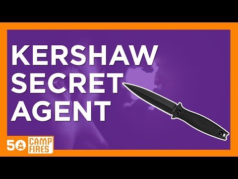 Kershaw Secret Agent Knife - 50 Campfires