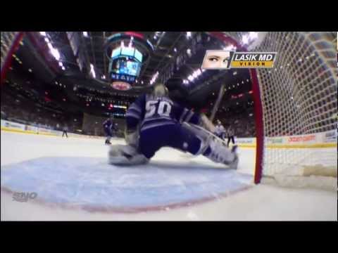 Frattin Goal - Lightning 3 vs Leafs 5 - Jan 3rd 2012 (HD)