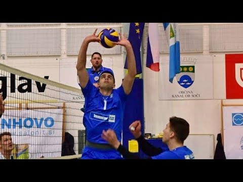Nikola Zivanovic Setter Highlights - 11 Points |  1/4 Slovenian League