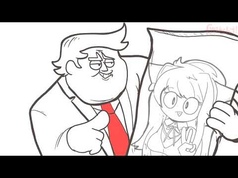 Trump and Biden Argue Over The Best Anime Waifu